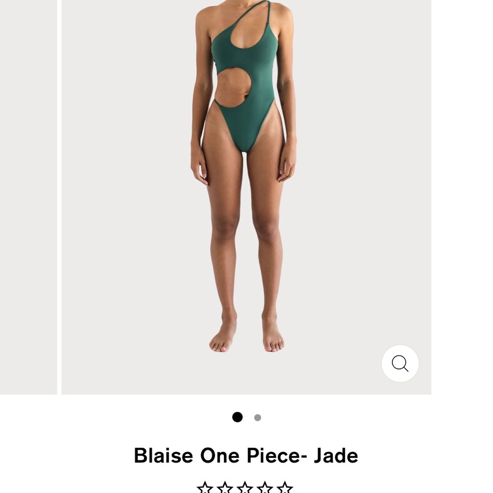 COPY - brand new blaise riot swim one piece in jade